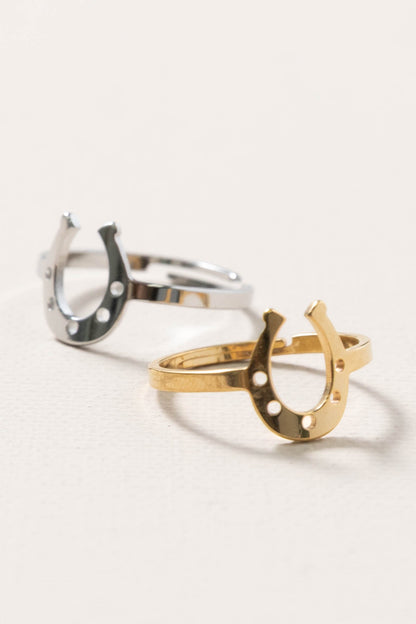 Classic Horseshoe Adjustable Rings