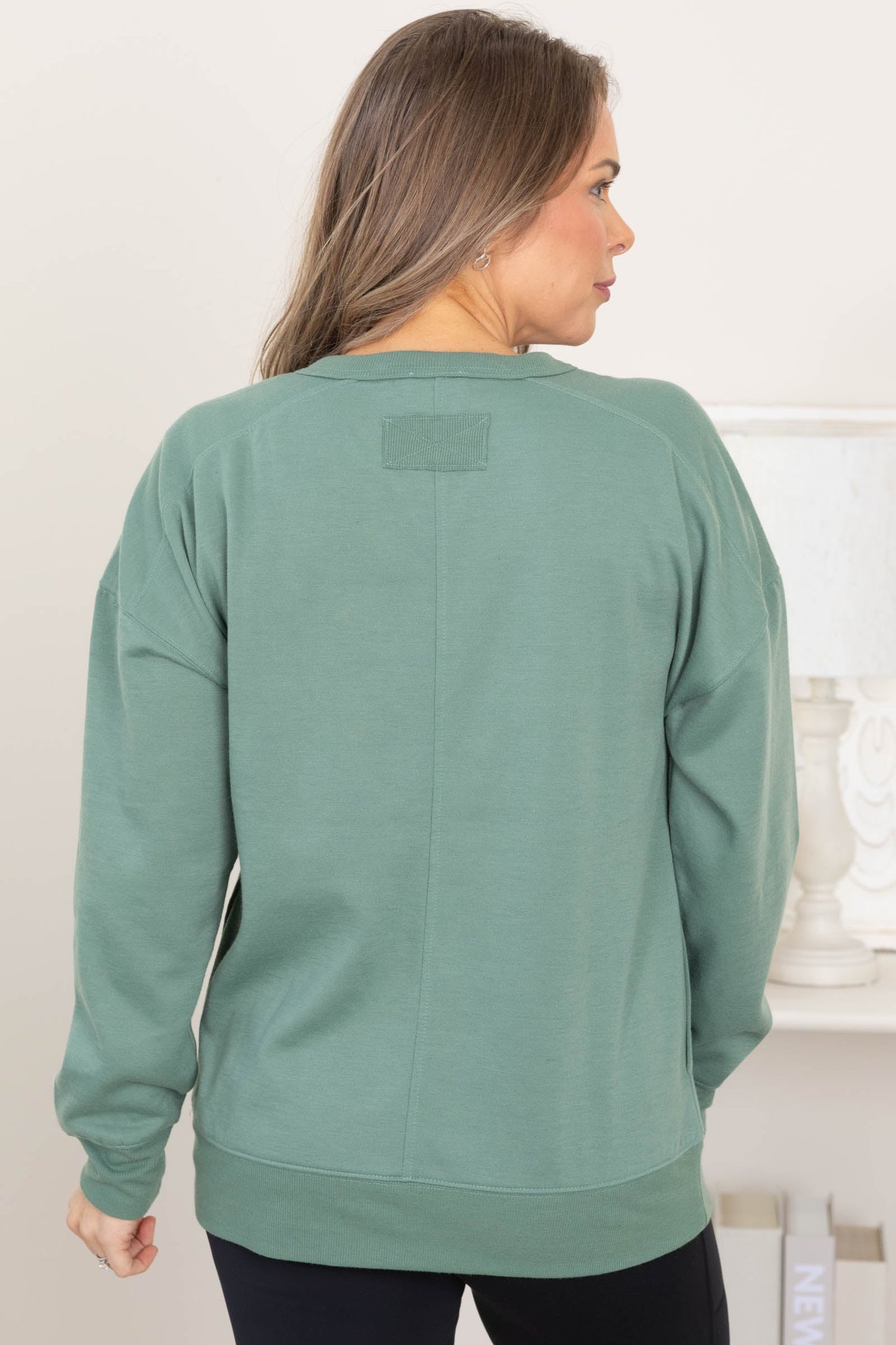 Casual Fit Comfy Sweatshirt With Pockets