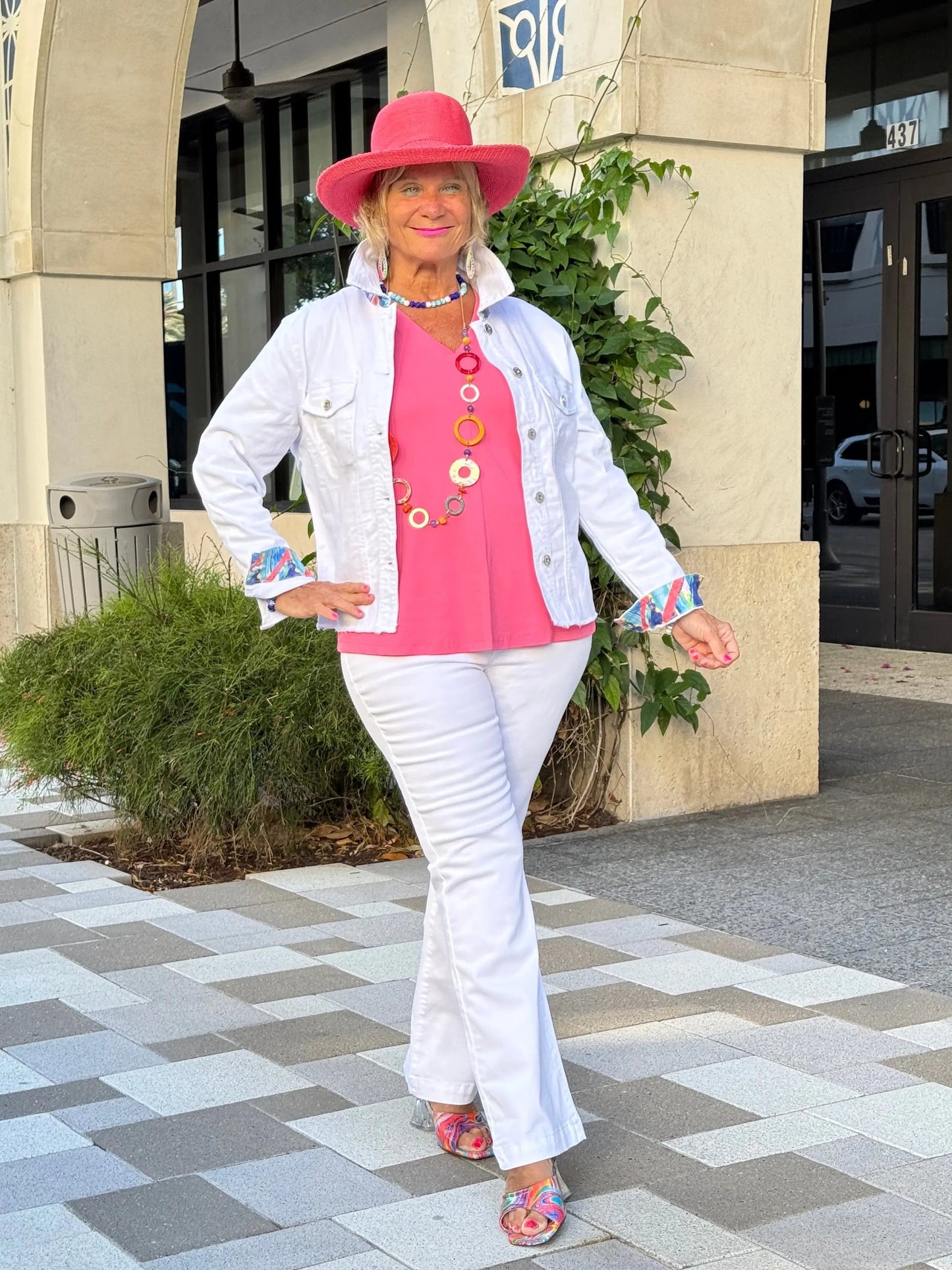 Ethyl The Peek Jacket - Icicle