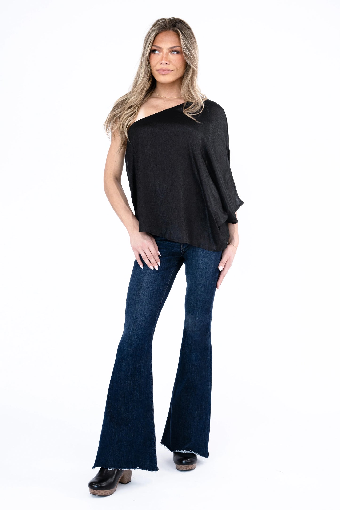 Women's Glam One Shoulder Top
