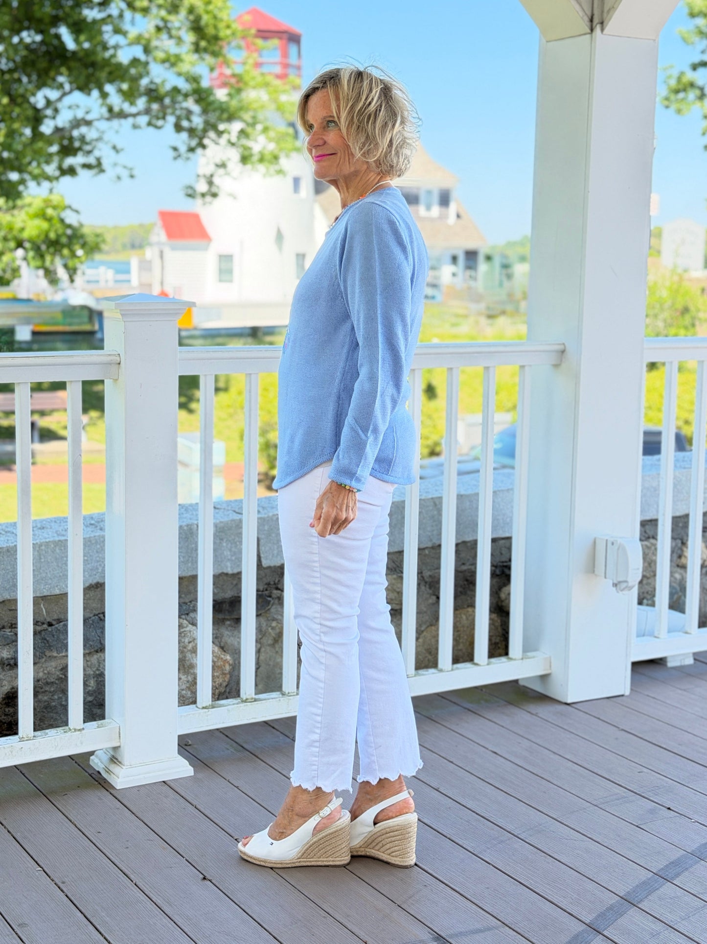 BEACH CLUB PERRI CRAB SWEATER
