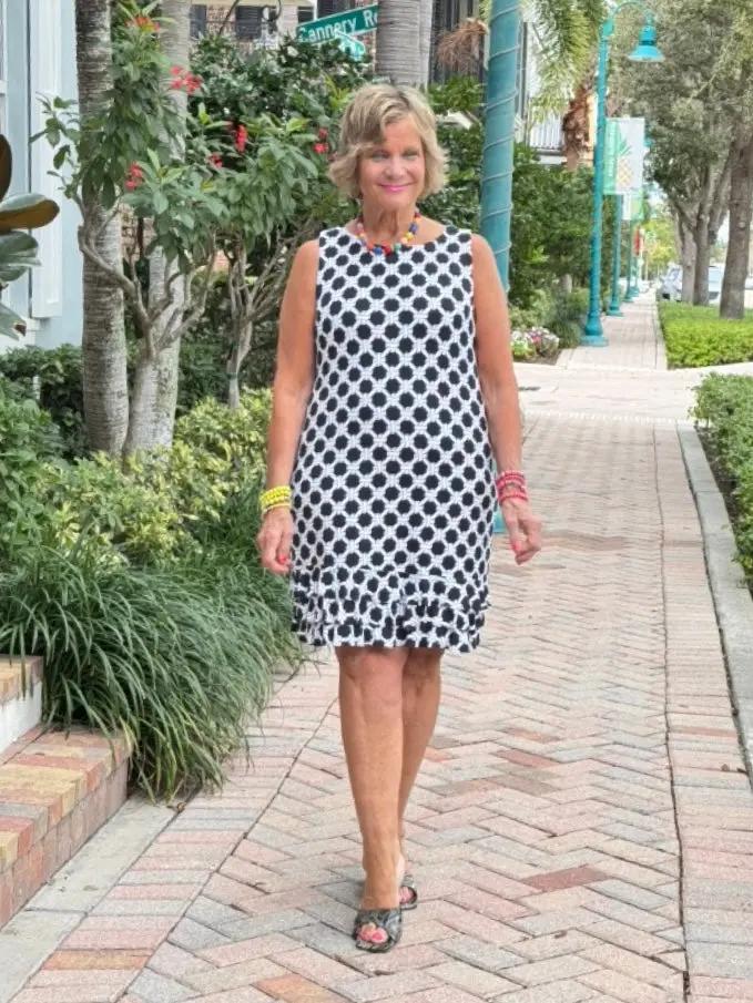 LULU-B TINSLEY RUFFLE DRESS
