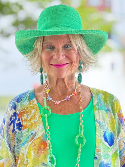 Lulu B Coastal Green Hat