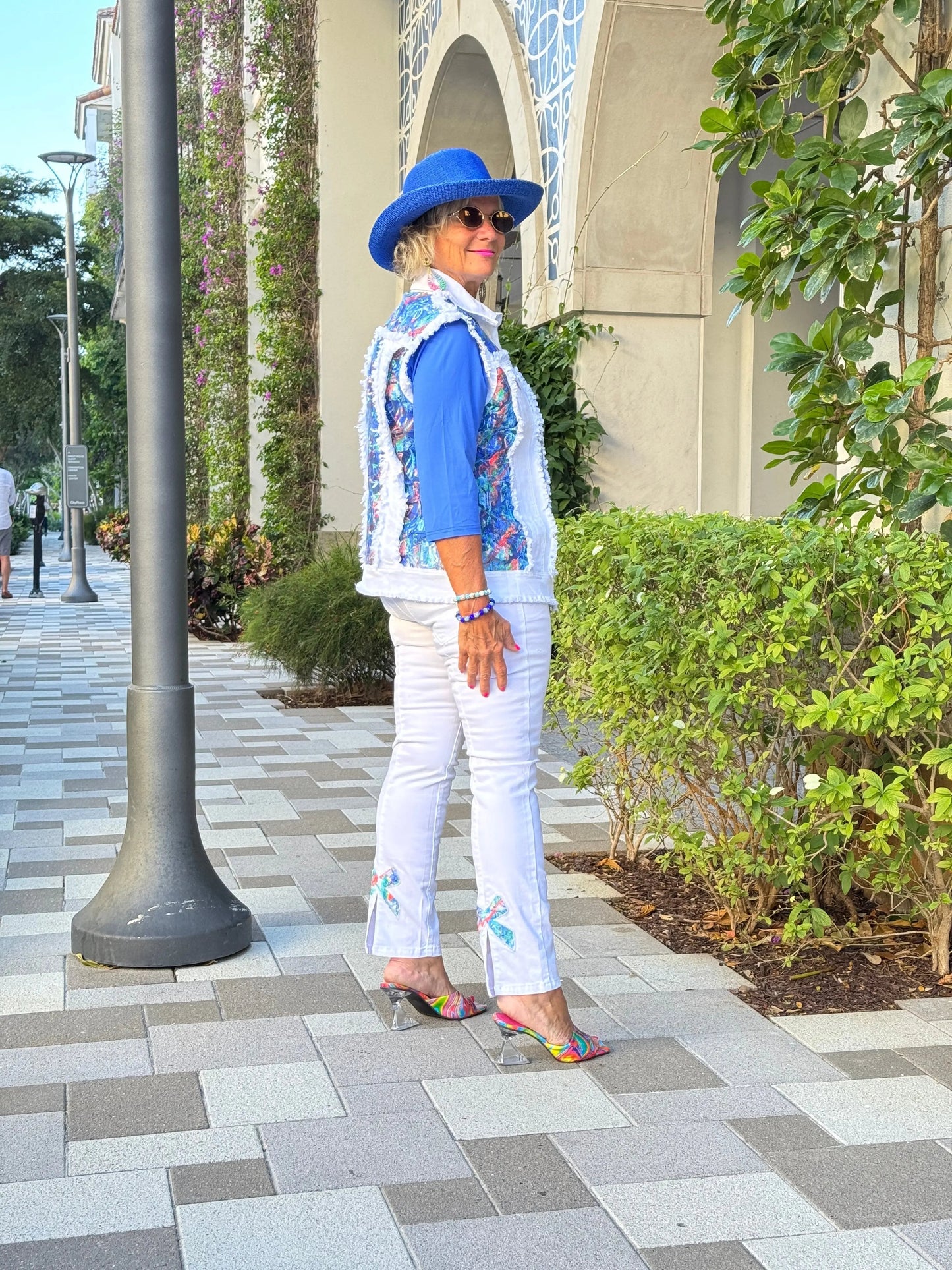 ETHYL RIBBON BOW LONG PANT