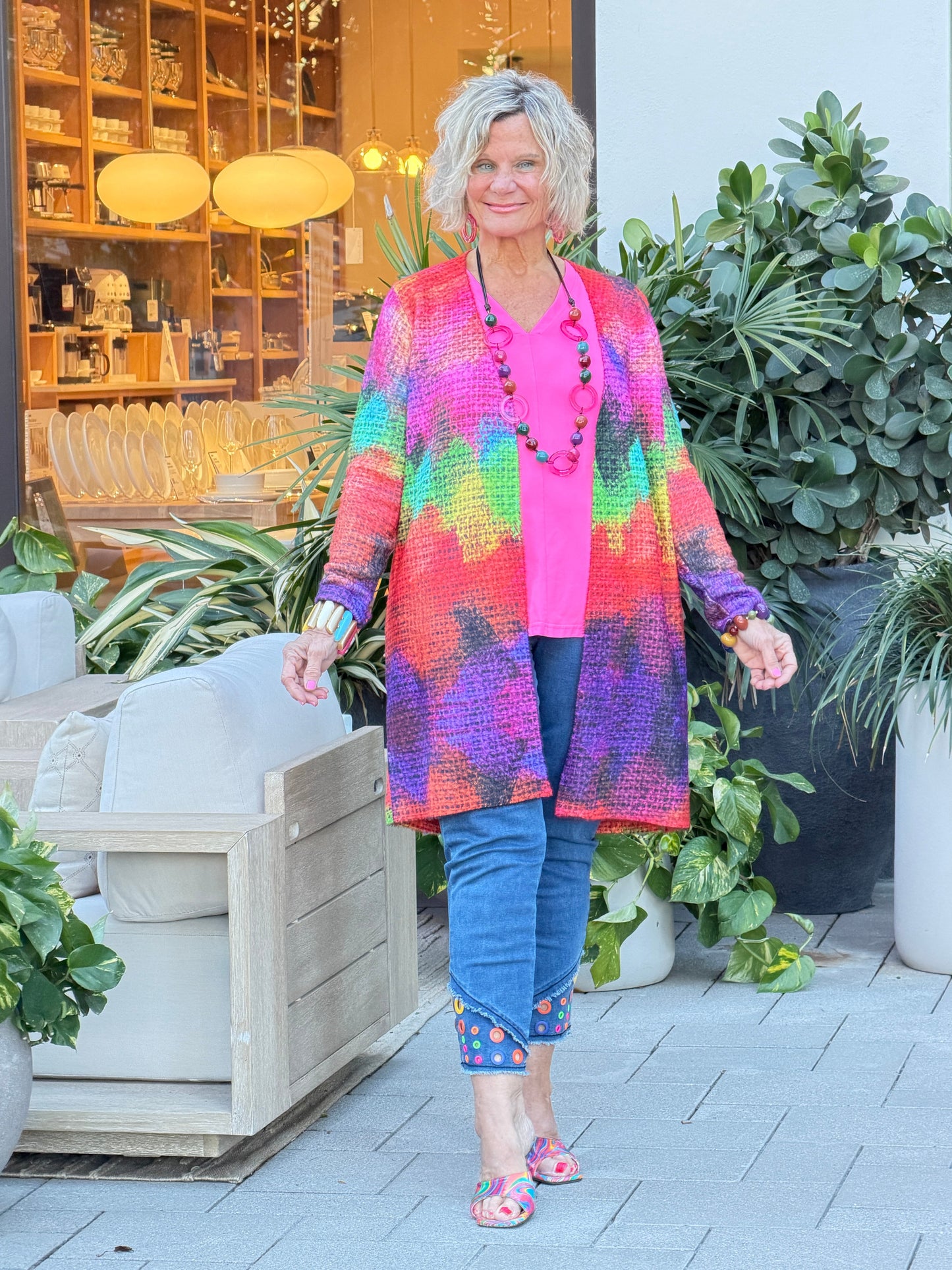 Ethyl Artwork Cardigan