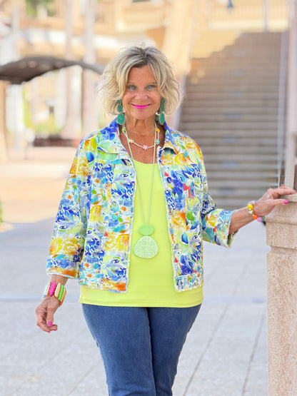 Ethyl Casual Charm Jacket - Top