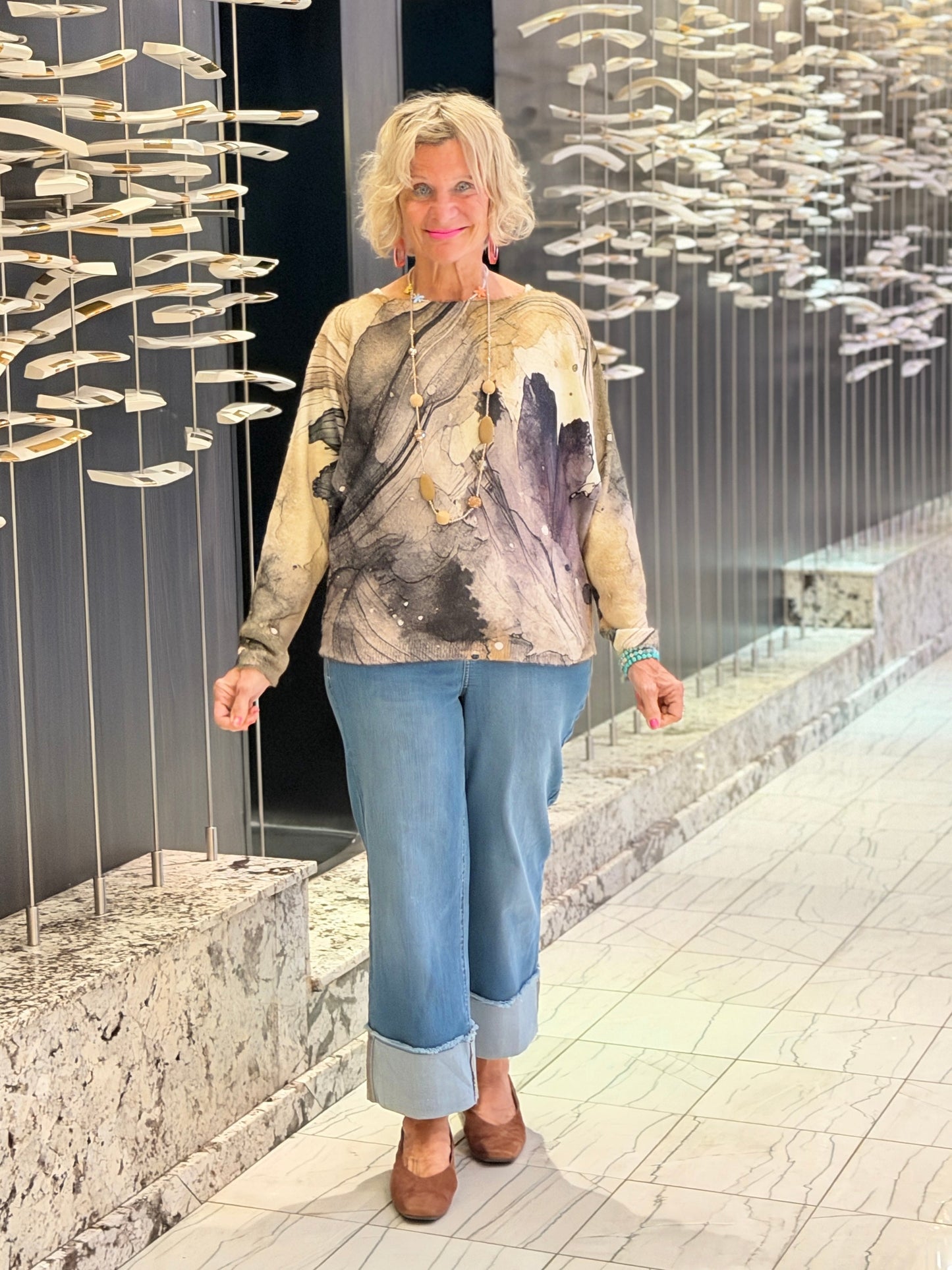 Ethyl Relax Dolman Sweater - Bind