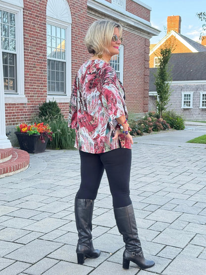 LEOPARD FASHION TOP