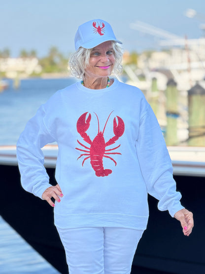 LOBSTER GLITTER HAT