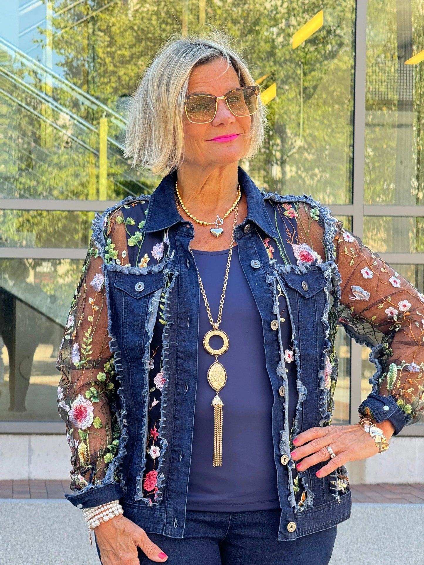 Ethyl The Whimsy Jacket BLUE