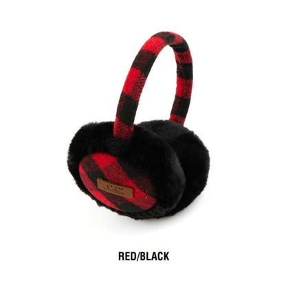 CC Buffalo Plaid Earmuff