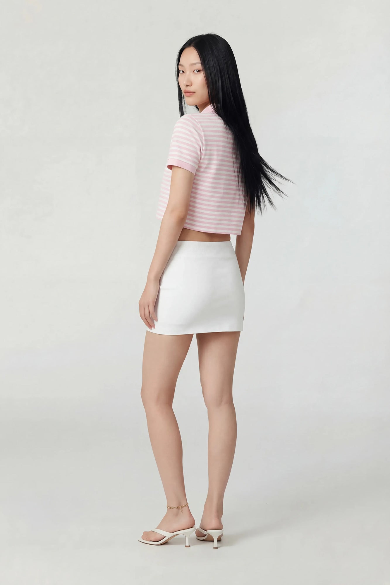 Embroidered Boxy Polo