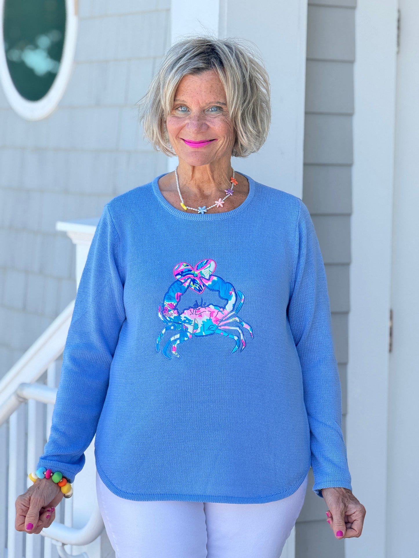 BEACH CLUB PERRI CRAB SWEATER