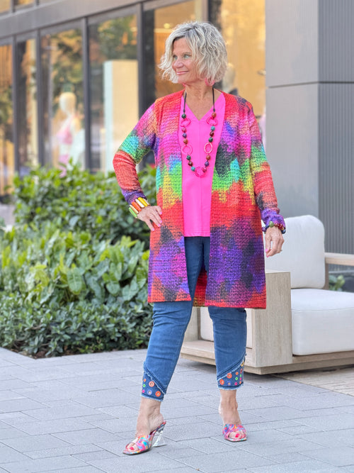 Ethyl Artwork Cardigan