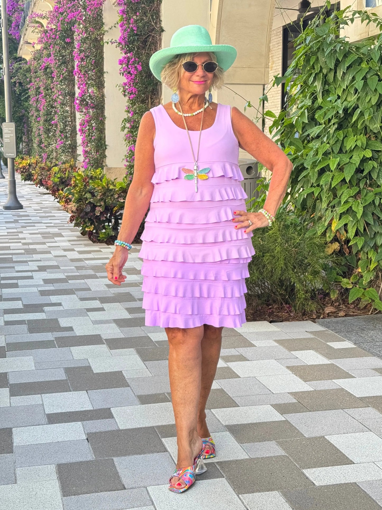 LULU-B LILAC CHA CHA SKORT