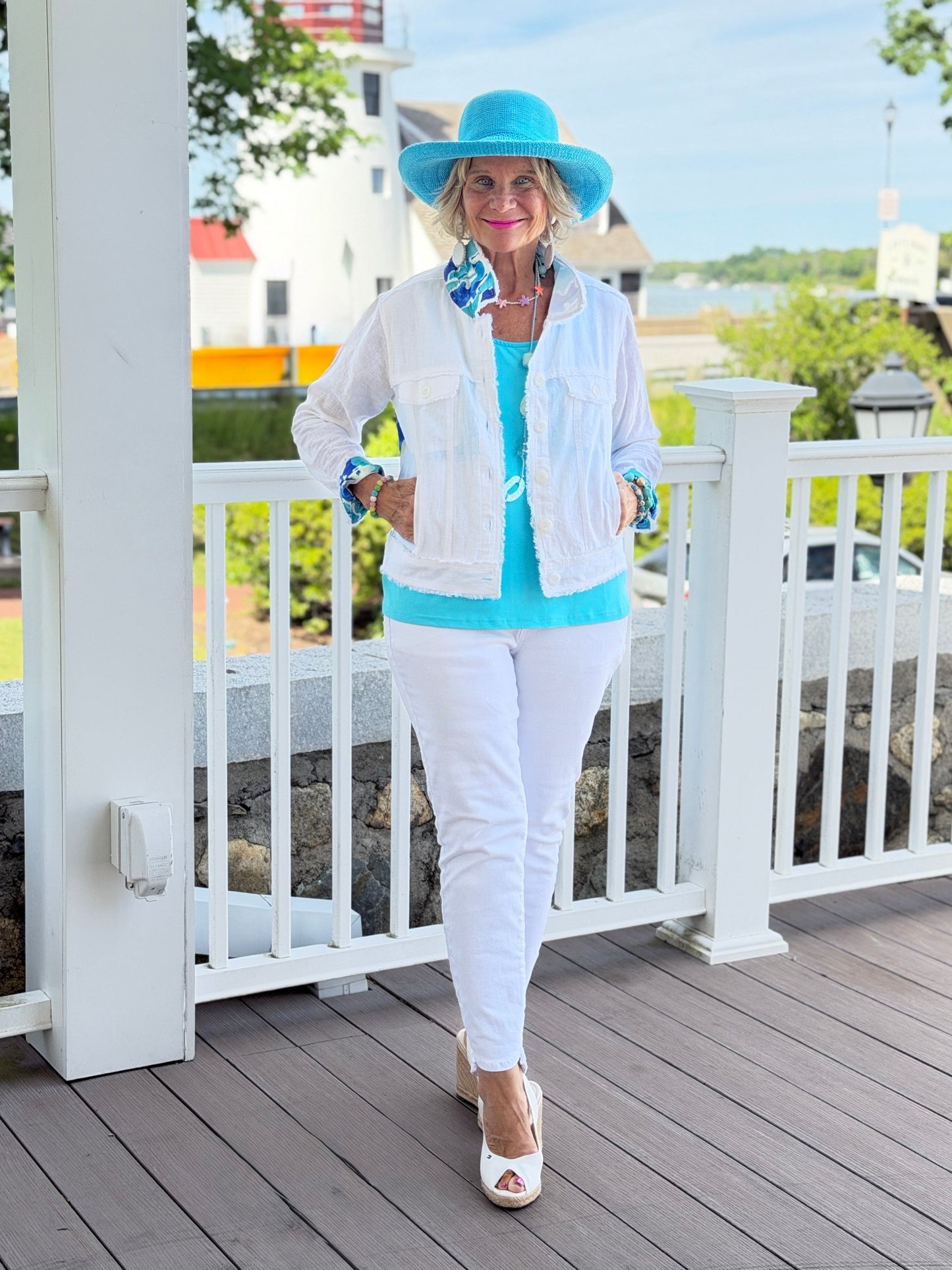 CAPE COD BREEZE LINEN JACKET