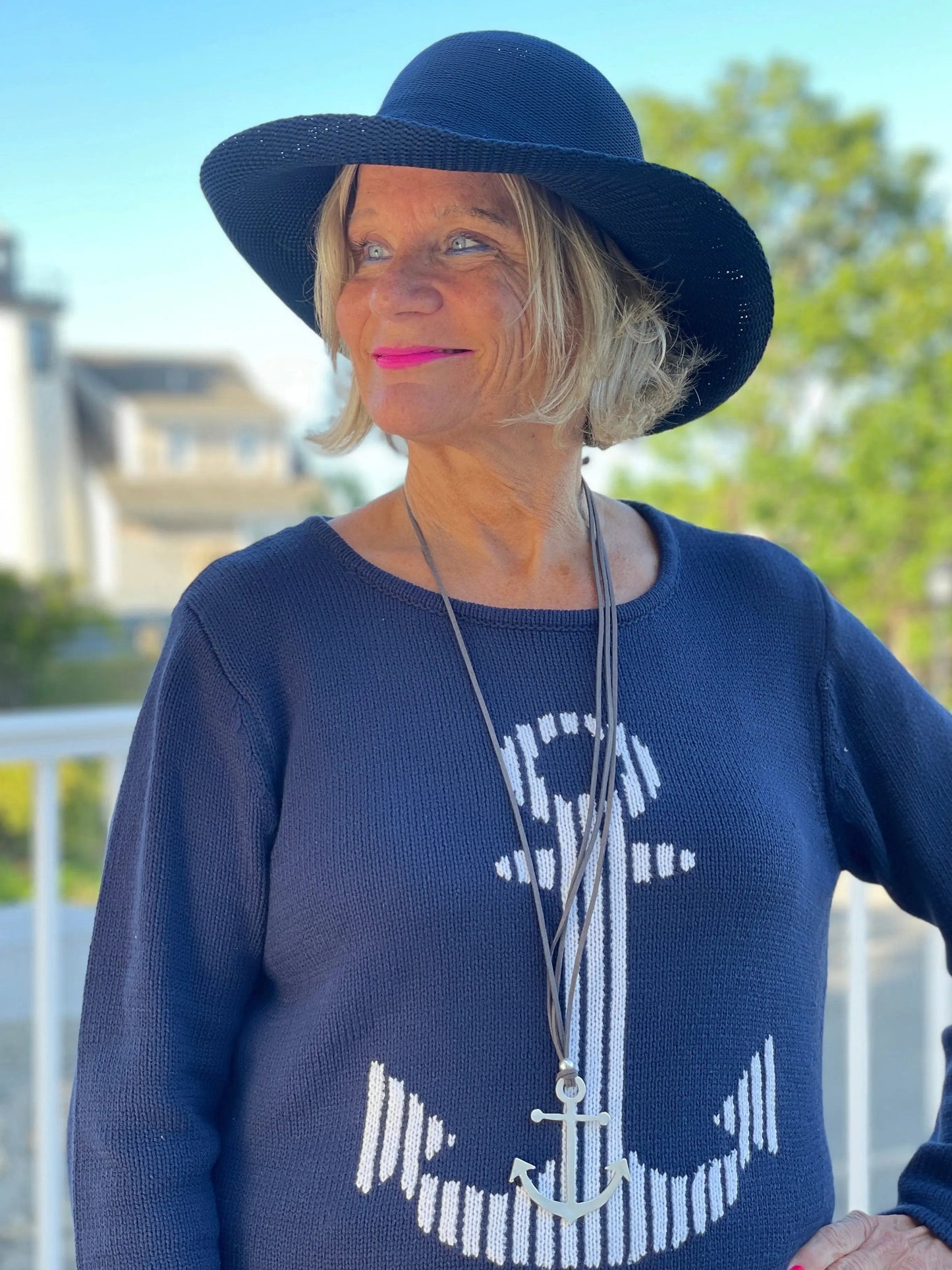 LULU-B NAVY HAT
