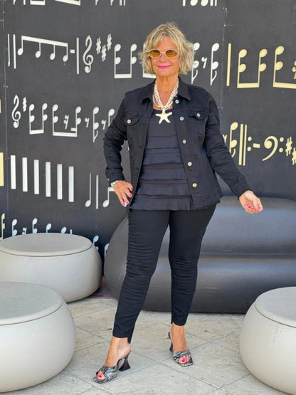 Ethyl Eyelet Elegance Jacket - Eastlake