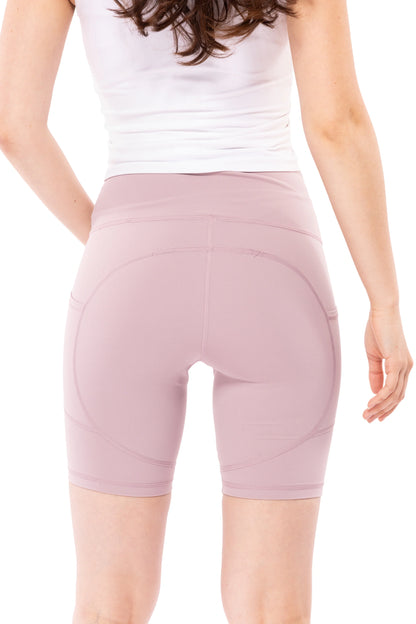 High-Impact Women's High-Waistband Biker Shorts