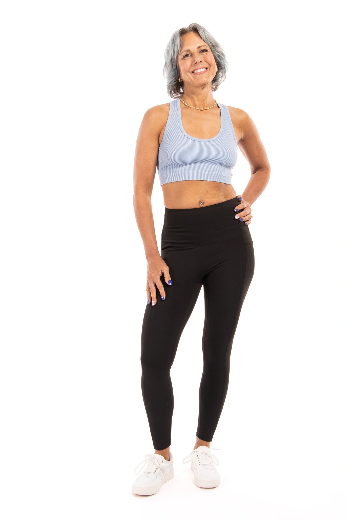 Exceed My Expectations Women's Ribbed Racerback Bralette