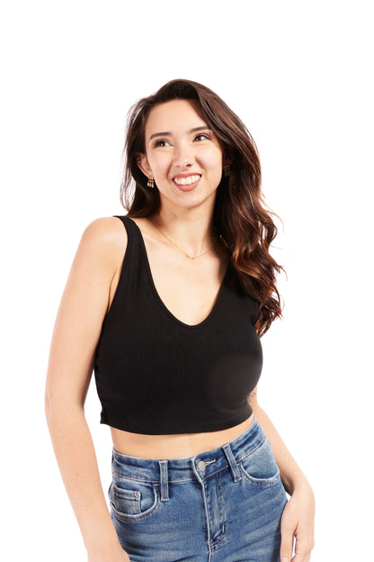 Free Spirit Women's Ribbed Bralette