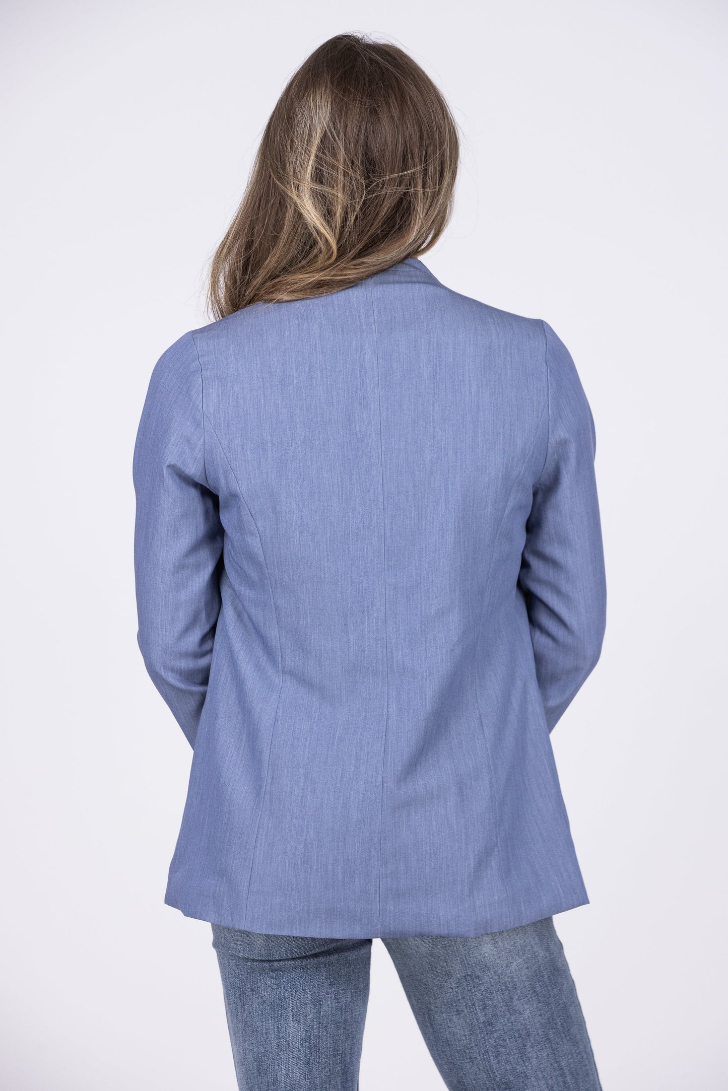 Well Suited Women's Collarless Jacket