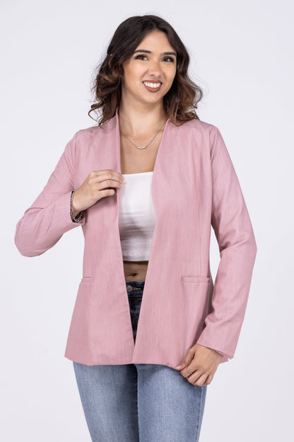 Well Suited Women's Collarless Jacket