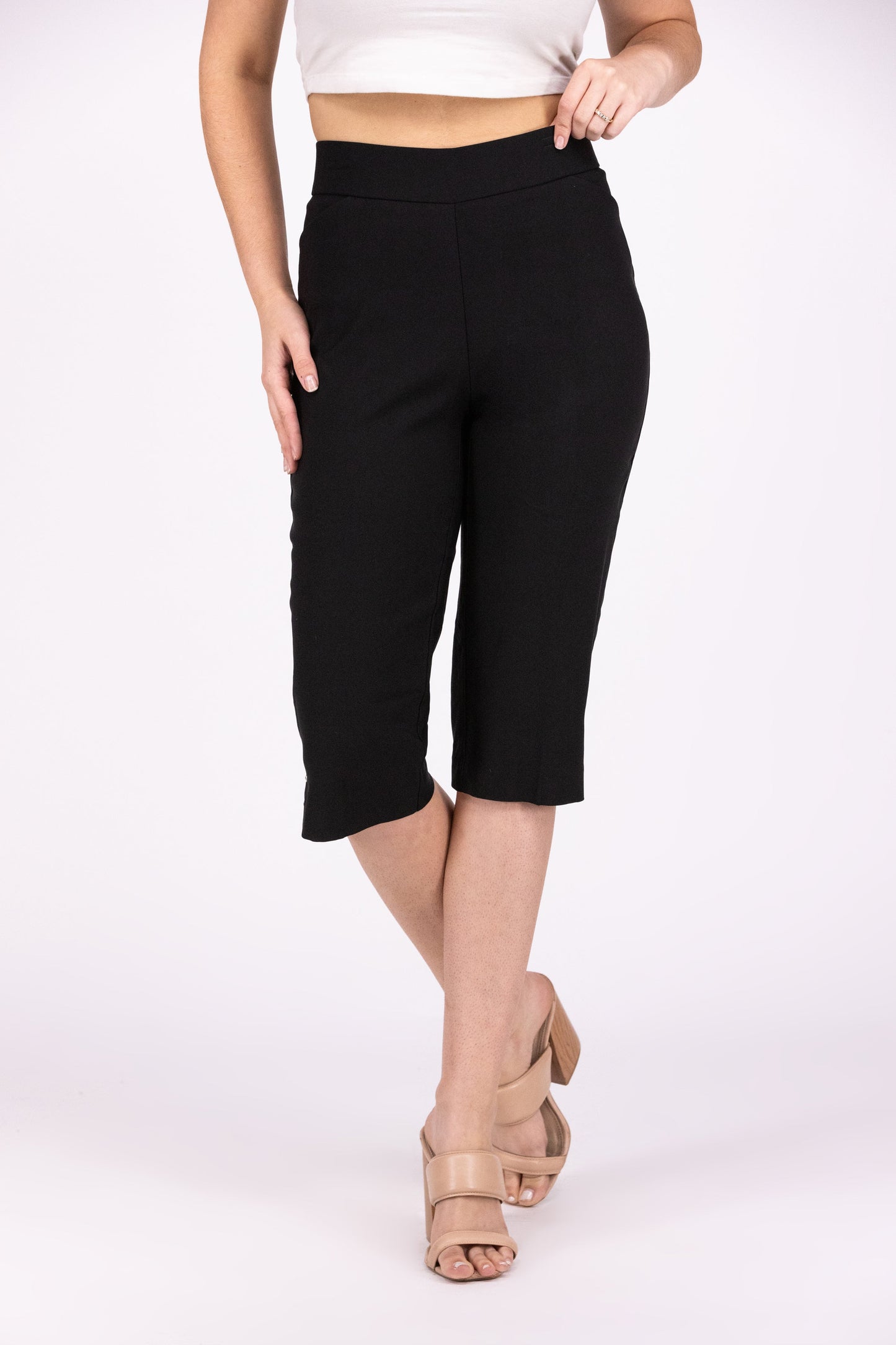 Work Some, Play Some Women's Mid-rise Capris