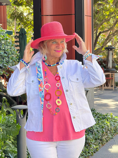 Ethyl The Peek Jacket - Icicle