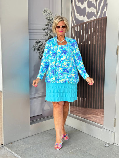 LULU-B AQUA CHA CHA SKORT