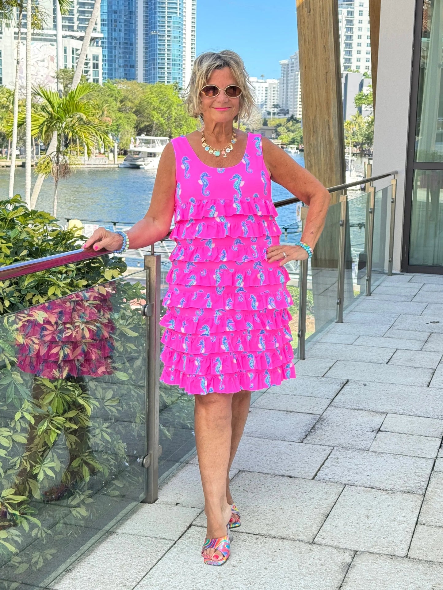 LULU B SEAHORSE BAY CHA CHA DRESS