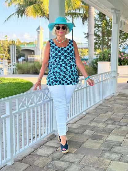 BLUE MEDALLION CHA CHA TANK