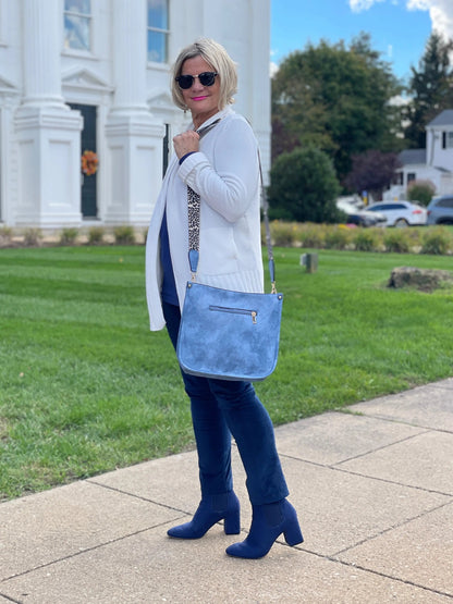LULU-B CHENILLE CREAM CARDIGAN