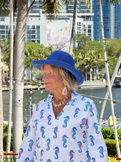 LULU B SHORELINE CHARM TUNIC