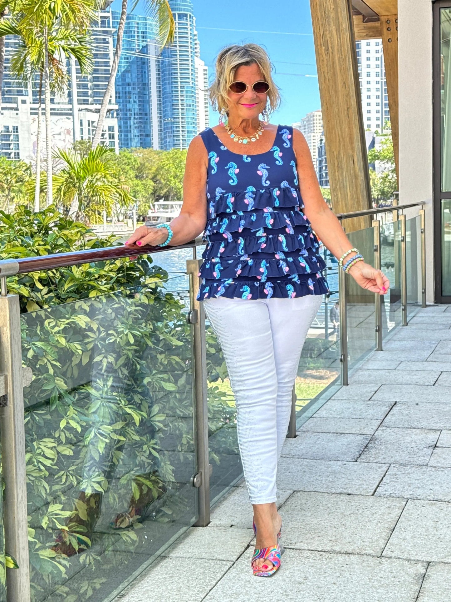 LULU B MIDNIGHT REEF CHA CHA TANK