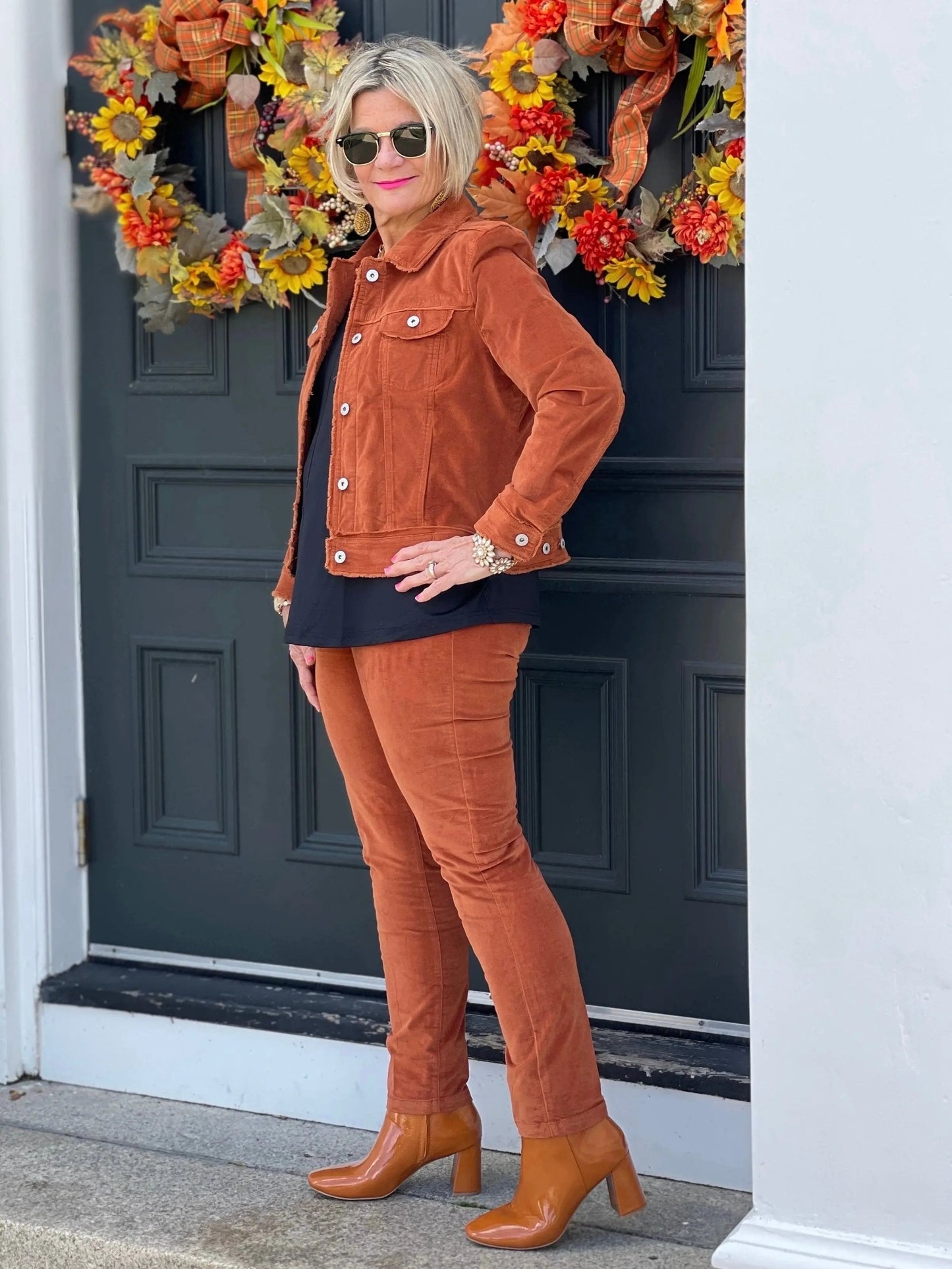 LULU-B  COPPER VELOUR JACKET