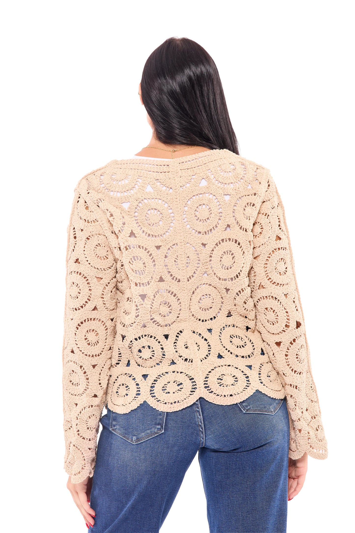 ALB Exclusive Women's Button Up Cardigan Knit Sweater