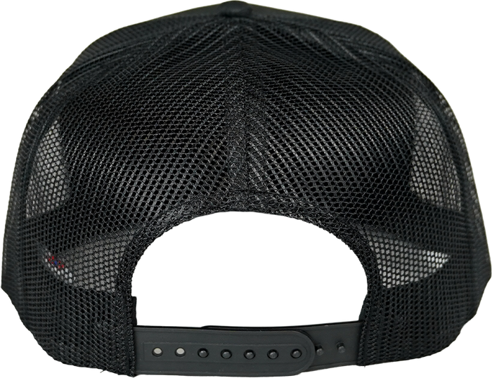 7 Panel Trucker - Woven Crest