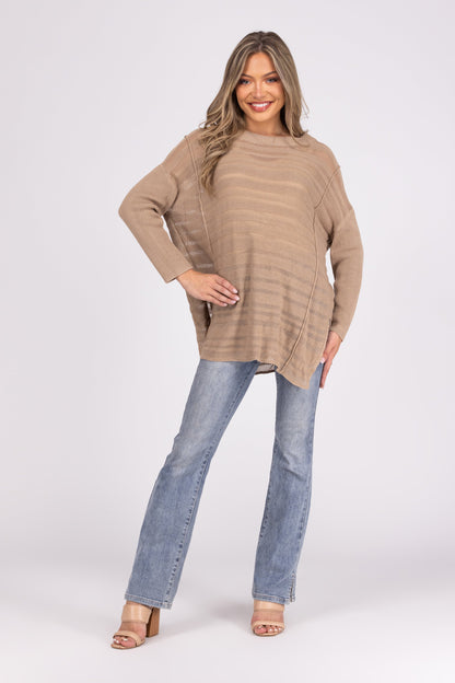 Run, Don't Walk Women's Oversized Layering Sweater