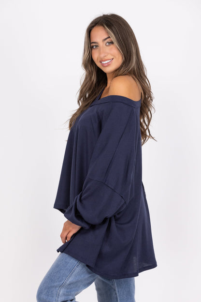 Along For The Ride Women's Oversized Long Sleeve Top
