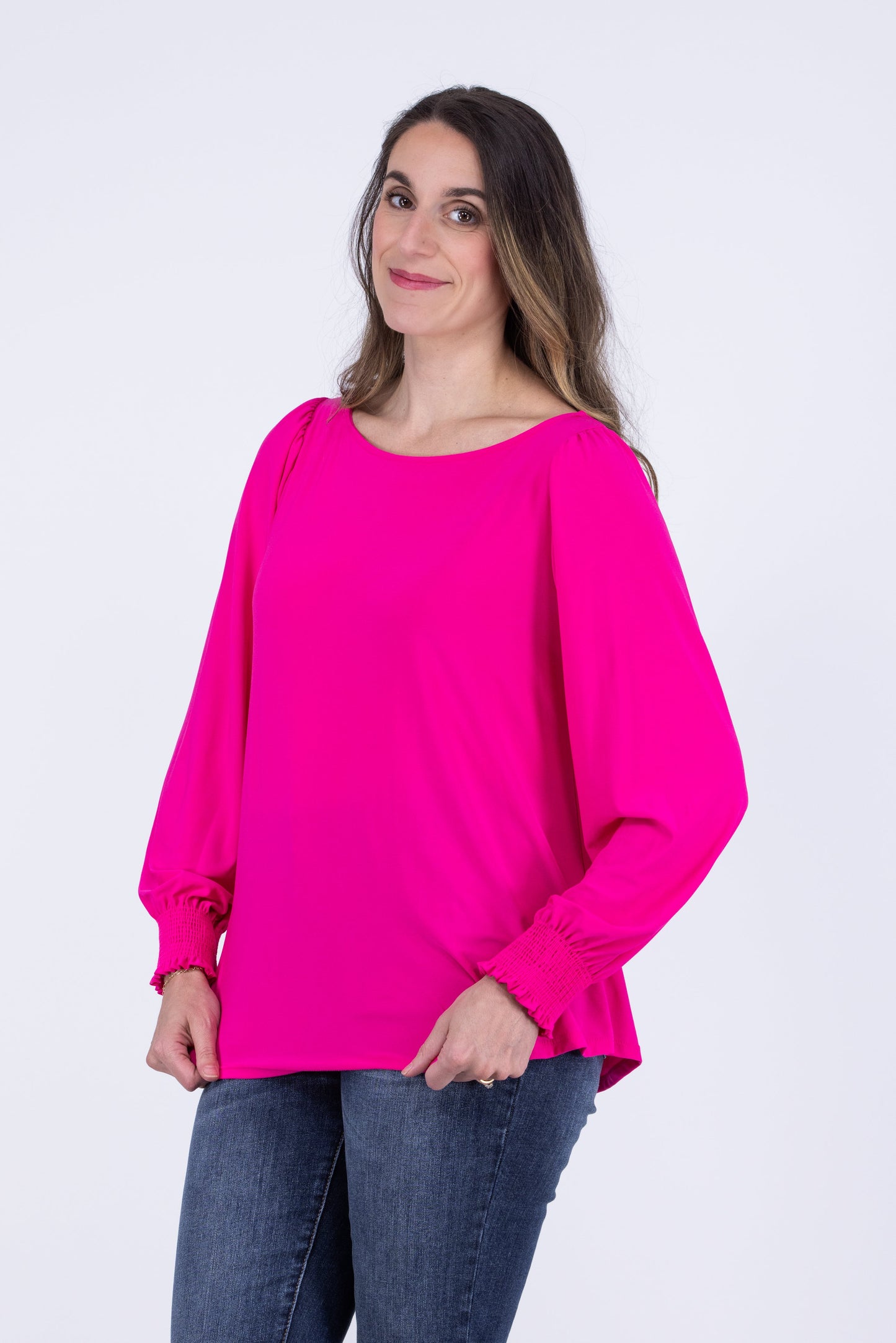 Make it Magical Women's Boat Neck Long Sleeve Top