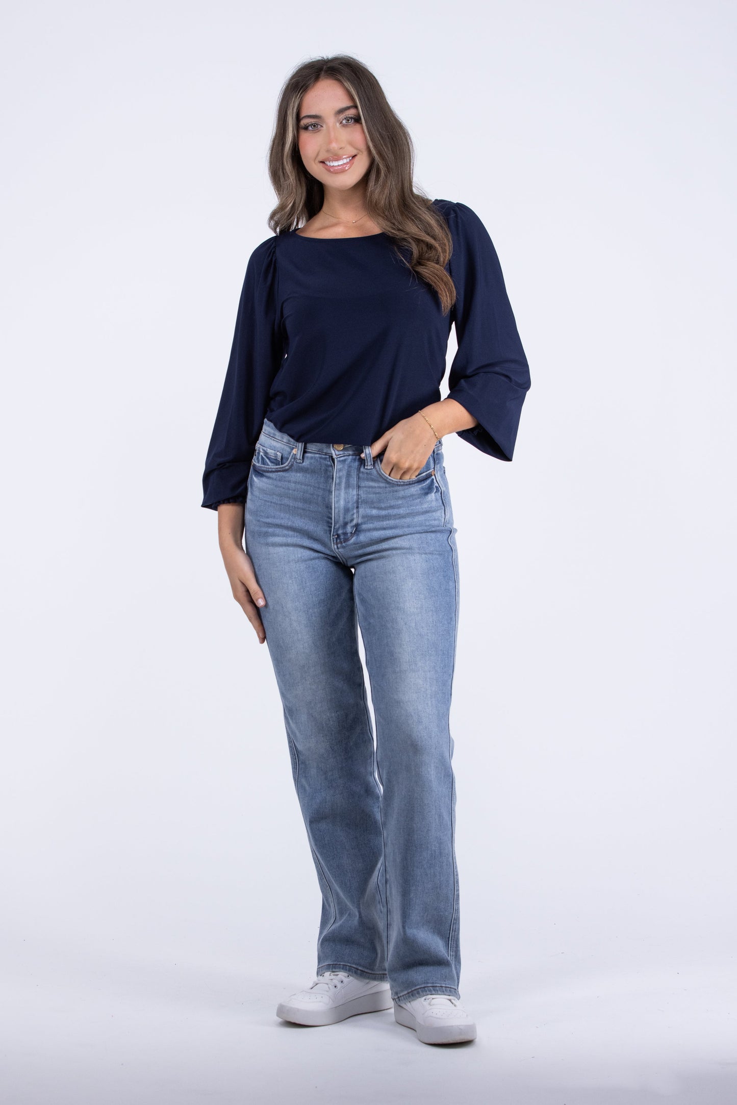 Make it Magical Women's Boat Neck Long Sleeve Top