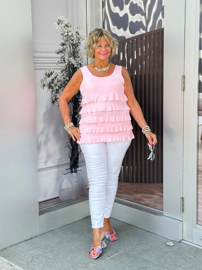 CLEAR PINK CHA CHA TANK