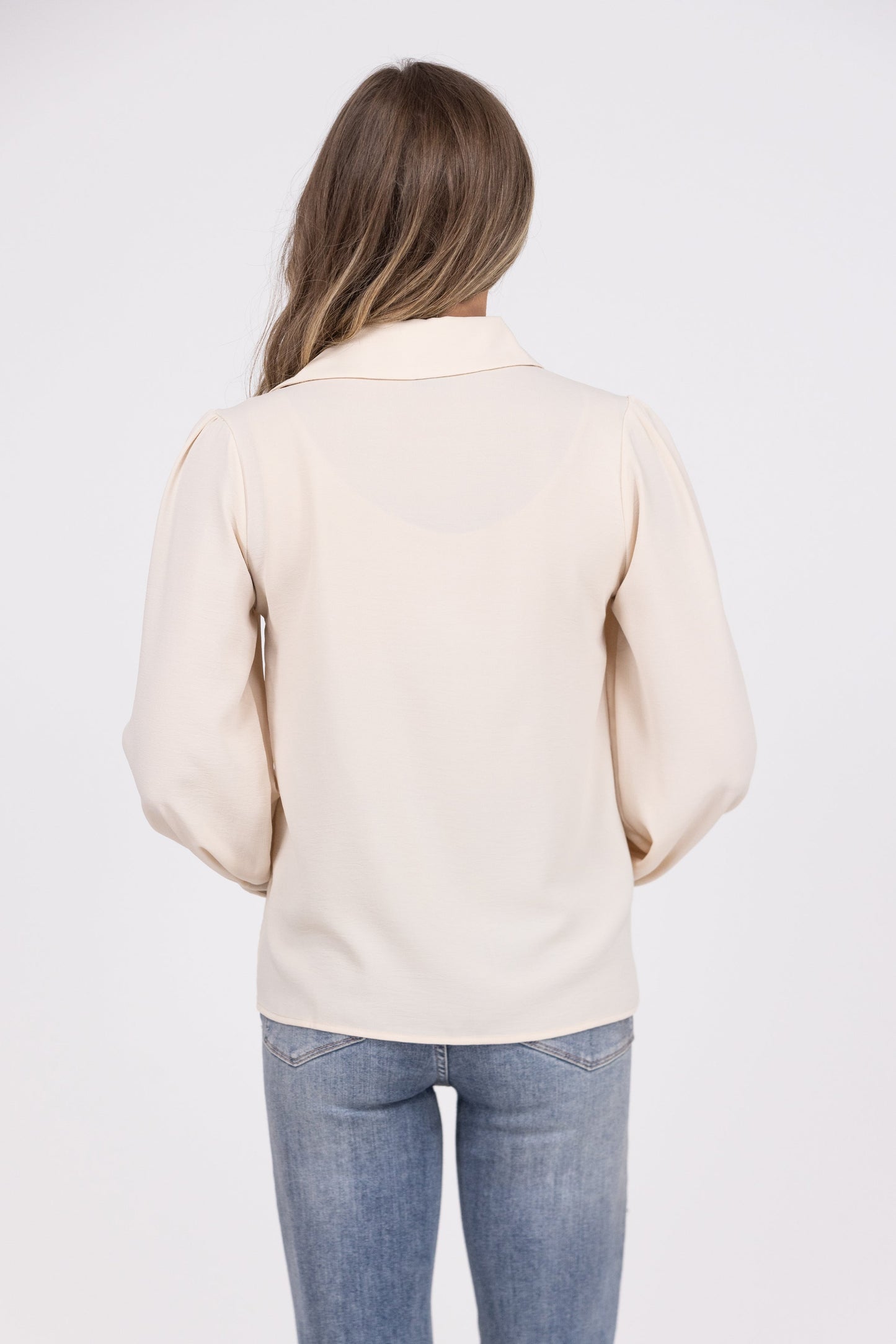 Lets Work It Women's Lightweight Button Down Top