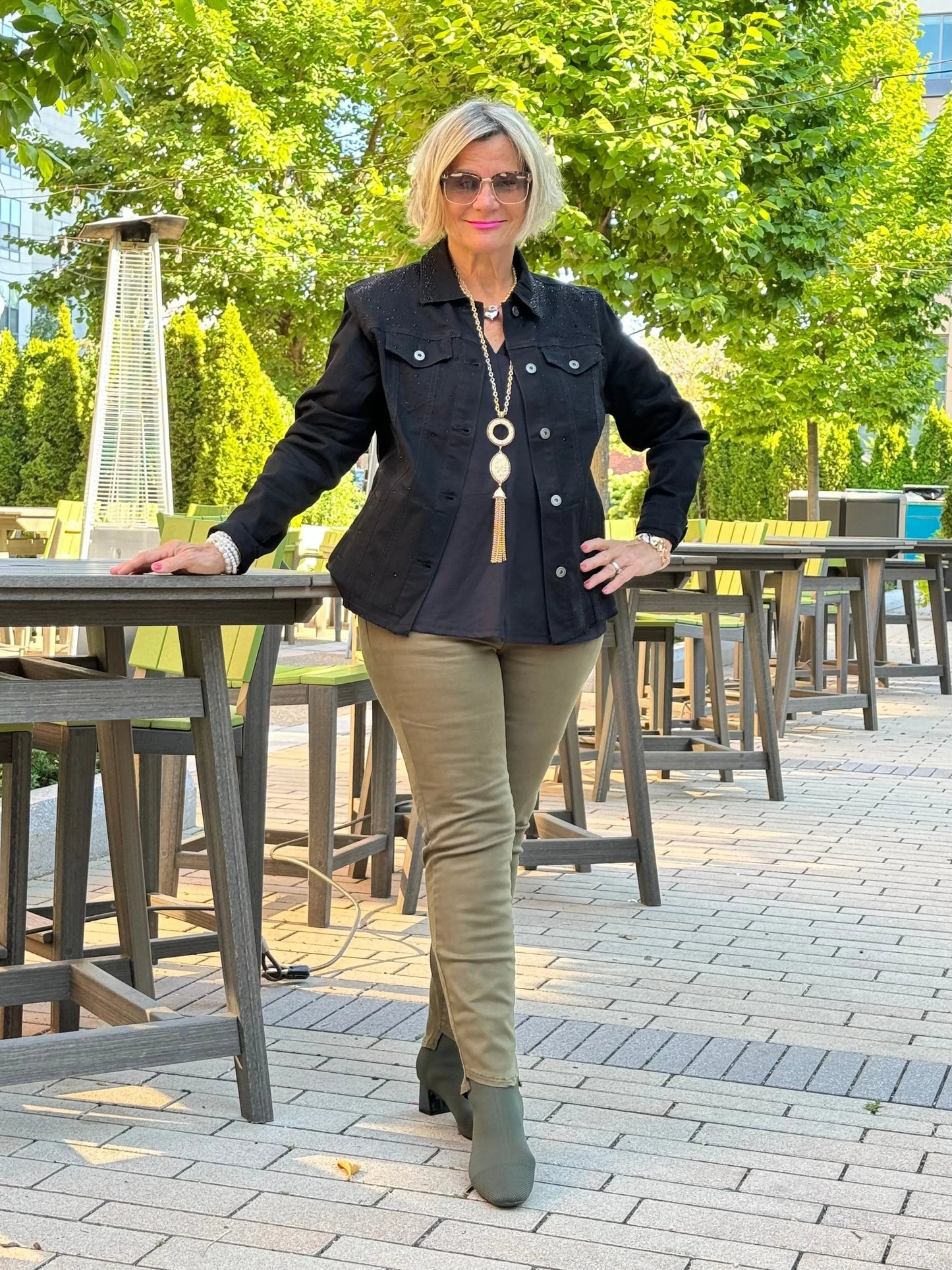 Ethyl The End Game OLIVE Pant - Intrinsic