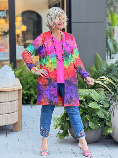 Ethyl Artwork Cardigan