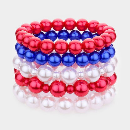 Dockside - Pearl Stretch Bracelets