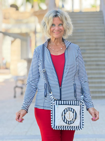 Anchor, Gold Anchor Crossbody