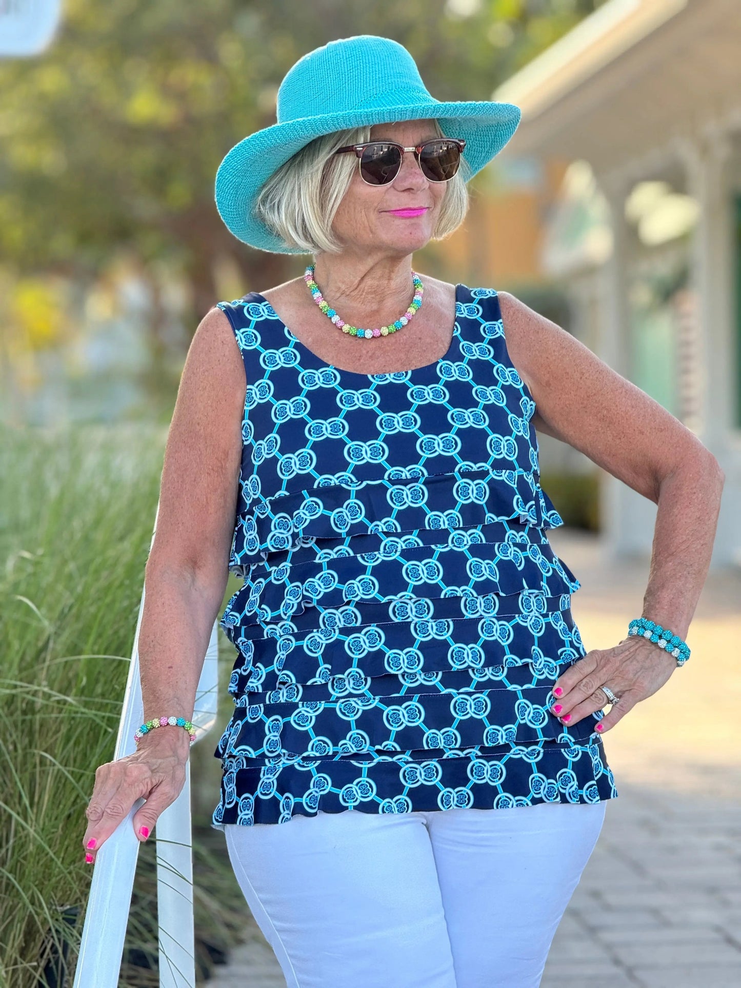 BLUE MEDALLION CHA CHA TANK