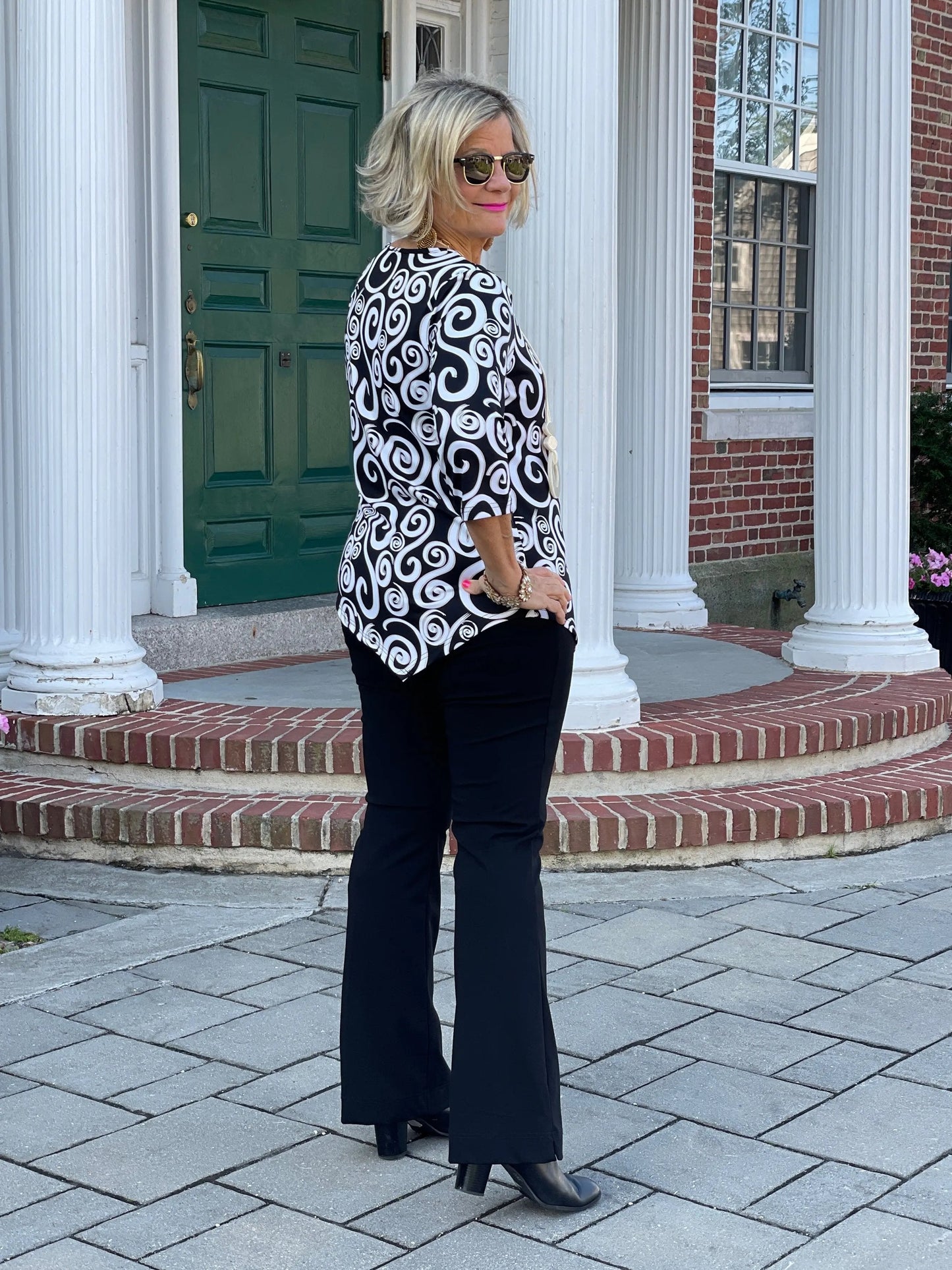 INFINITY  CHIC ASYMMETRIC TOP